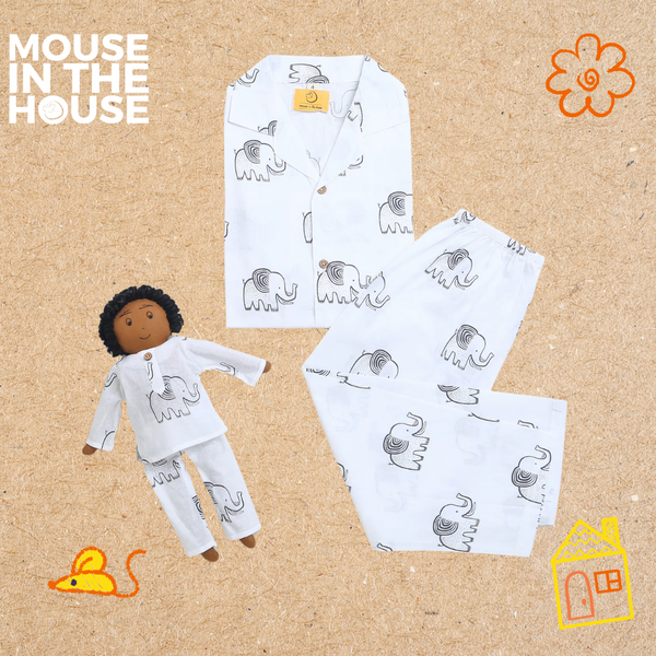 Stomping Elephant- Unisex  Doll