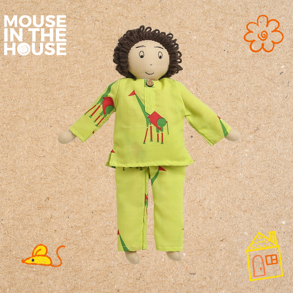 Green Triangle- Unisex Doll