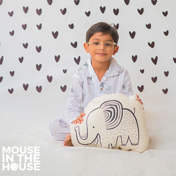 A Stomping Elephant - Pillow