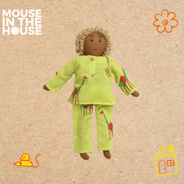 Green Triangle- Unisex Doll