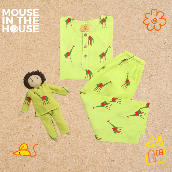 Green Triangle- Unisex Doll