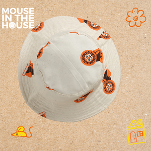A MAJESTIC LION-BUCKET HAT (Cream)