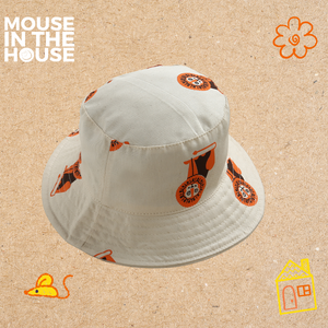 A MAJESTIC LION-BUCKET HAT (Cream)