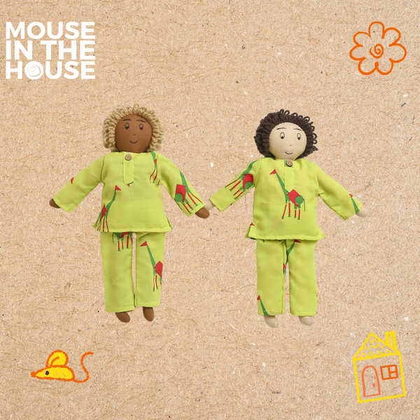 Green Triangle- Unisex Doll