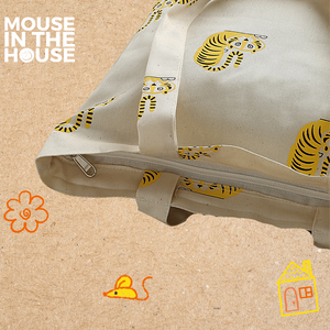 A Majestic Tiger - Tote Bag (Cream)