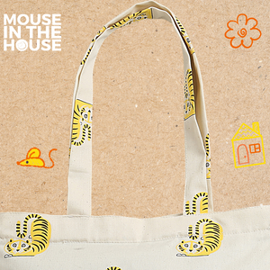 A Majestic Tiger - Tote Bag (Cream)