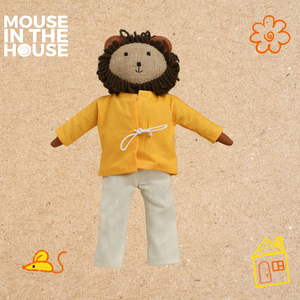 A Powerful Lion-Unisex Playmate (Yellow)