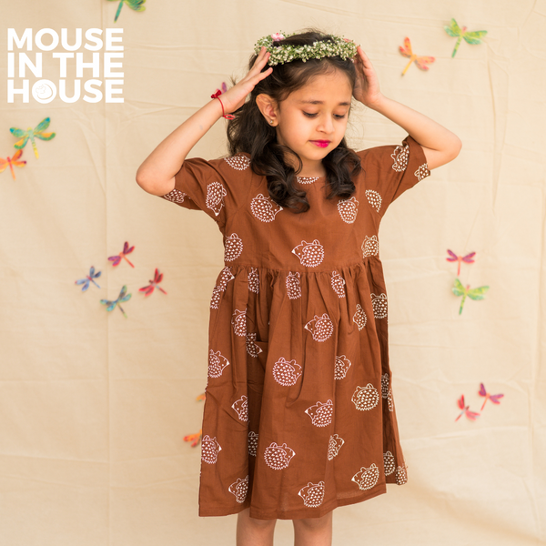 A Spiky Porcupine - Cotton Dress