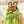 A Graceful Peacock Green Ethnic Wear (Girls)