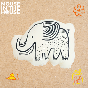 A Stomping Elephant - Pillow