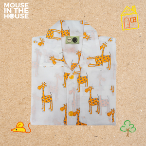 The Curious Giraffe- Cotton Shirt