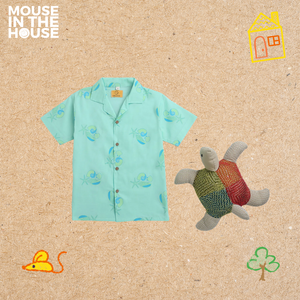 Olive The Seashells - Cotton Shirt