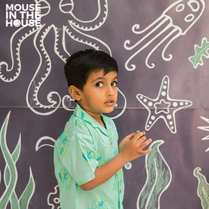 Olive The Seashells - Cotton Shirt