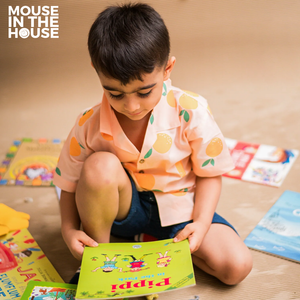 A Tangy Orange- Cotton Shirt