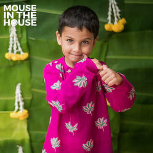Lotus Bloom (Purple)- Ethnic Wear Boys