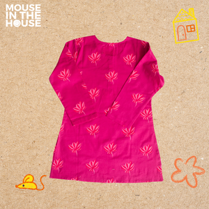Lotus Bloom (Pink)- Ethnic Wear Girls