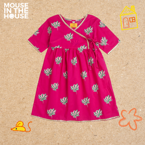 Lotus Bloom (Purple)- Ethnic Wear Girls