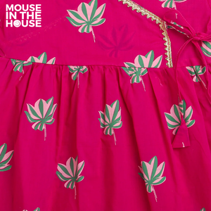 Lotus Bloom (Purple)- Ethnic Wear Girls