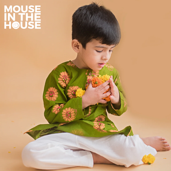Flower Power- Ethnic Wear Boys