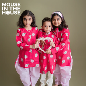 Blooming Red- Ethnic Wear Boys