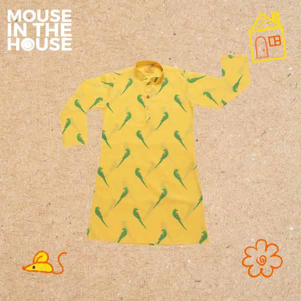 Tiya A Parrot- Ethnic Wear Boys