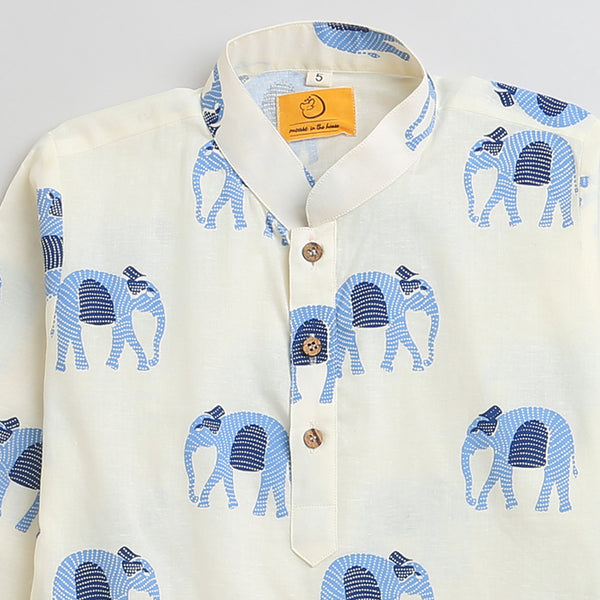 Rupa The Elephant - White