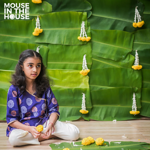 Dazzling Flower (Purple) - Ethnic Wear Girls