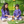 Dazzling Flower (Purple) - Ethnic Wear Girls