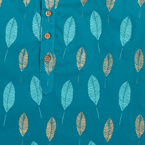Gleaming Leaf Ethnic Wear Boys (Blue)