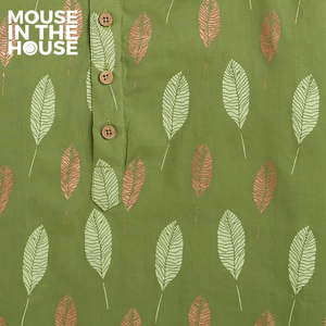 Gleaming Leaf (Green)- Ethnic Wear Boys