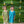 Gleaming Leaf Ethnic Wear Girls (Blue)