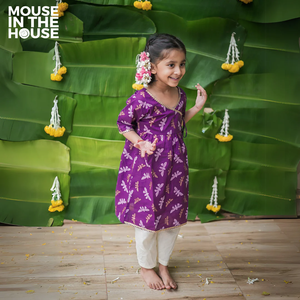 Shimmering Butterfly- Ethnic Wear Girls