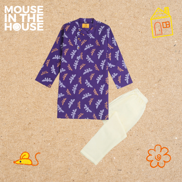 Shimmering Butterfly - Ethnic Wear Boys
