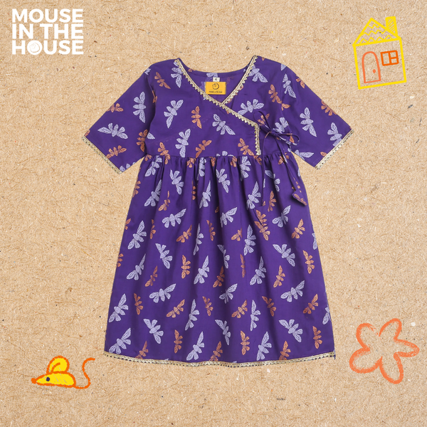 Shimmering Butterfly- Ethnic Wear Girls
