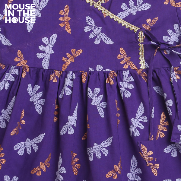 Shimmering Butterfly- Ethnic Wear Girls