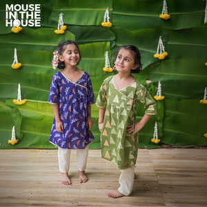 Twinkling Triangle- Ethnic Wear Girls