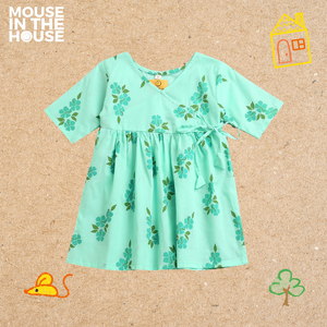 Lane of Happiness (Blue) - Girls Ethnic Wear