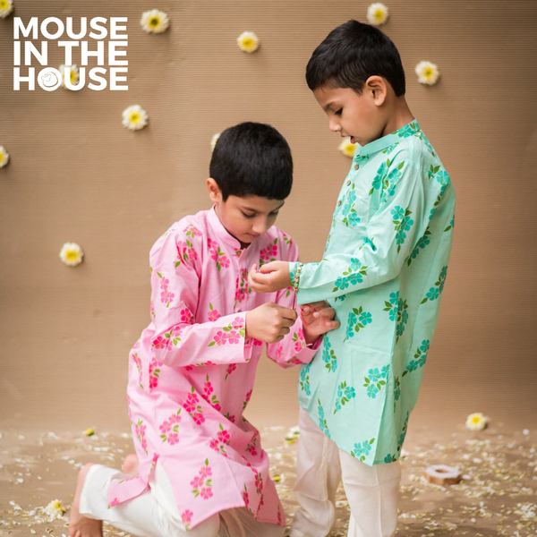 Lane of Happiness (Blue)- Ethnic Wear boys