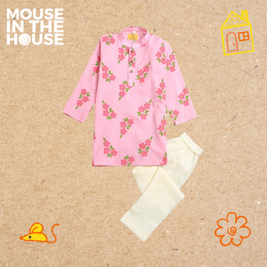 Lane of Happiness (Pink)- Boys Ethnic Wear