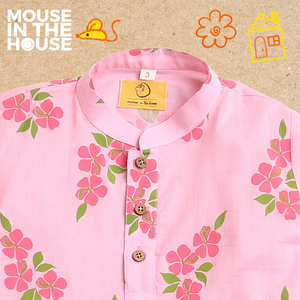 Lane of Happiness (Pink)- Boys Ethnic Wear