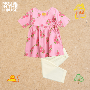 Lane of Happiness (Pink) - Girls Ethnic Wear