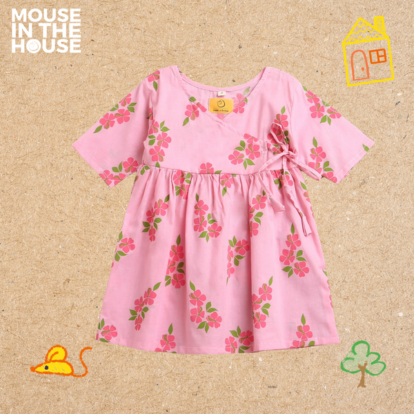 Lane of Happiness (Pink) - Girls Ethnic Wear