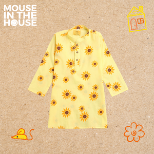 Lane of Dreams (Yellow)  - Ethnic Wear Boys