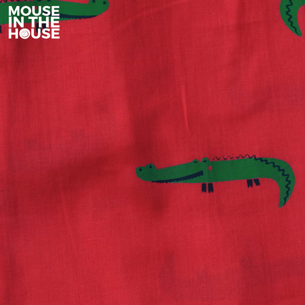 Crocodile- Girls Red Nightdress