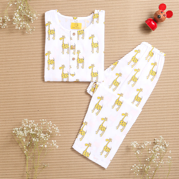 The Curious Giraffe yellow