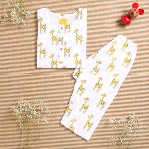 The Curious Giraffe yellow