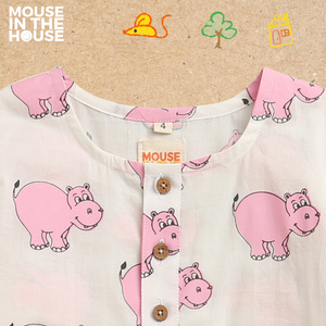 The Cheerful Hippo - Unisex Nightdress