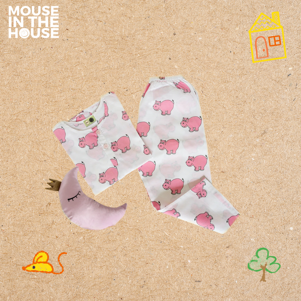 The Cheerful Hippo - Unisex Nightdress