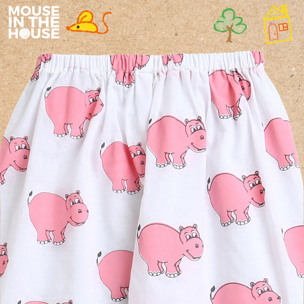 The Cheerful Hippo - Unisex Nightdress