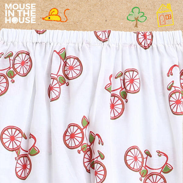 The Red Bicycle- Unisex Nightdress